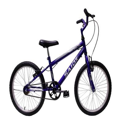 Bicicleta Aro 20 Mono Meninos Azul Com Rodinhas