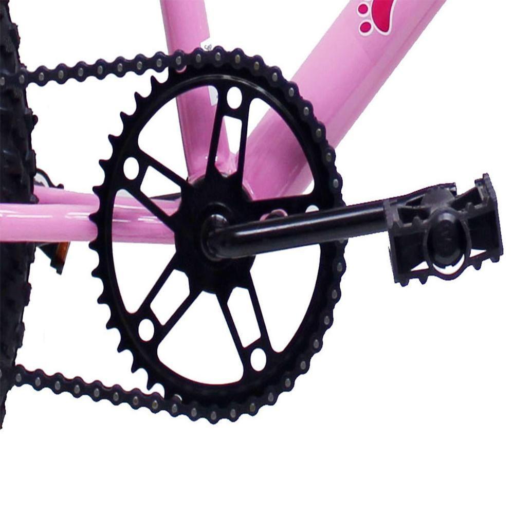 Bicicleta Aro 20 Mono Meninas Rosa Com Rodinhas - 3