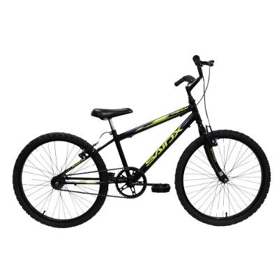 Bicicleta Aro 24 Saidx Premium Infantil Unissex Mono Sem Marcha Preto Amare