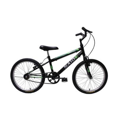 Bicicleta Aro 20 Bike Infantil Meninos Masculino Saidx Preto