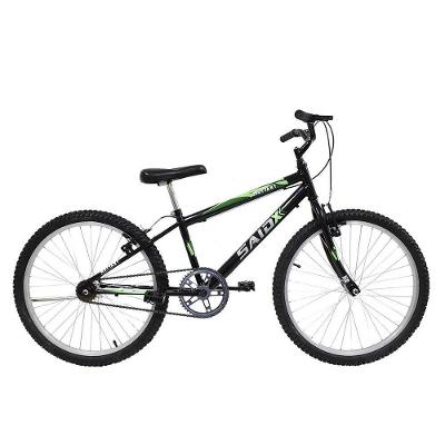 Bicicleta Aro 24 Masculina Mono Sem Marcha Saidx Preto