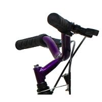 Bicicleta Aro 20 Bike Infantil Meninas Feminina Com Cesta Saidx Violeta - 5