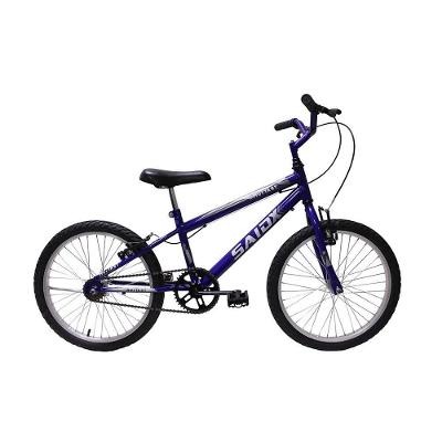 Bicicleta Aro 20 Bike Infantil Meninos Masculino Saidx Azul