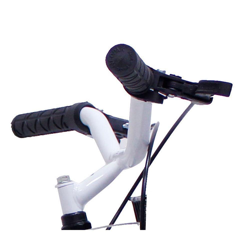 Bicicleta Aro 20 Bike Infantil Meninas Feminina Com Cesta Saidx Branca - 5