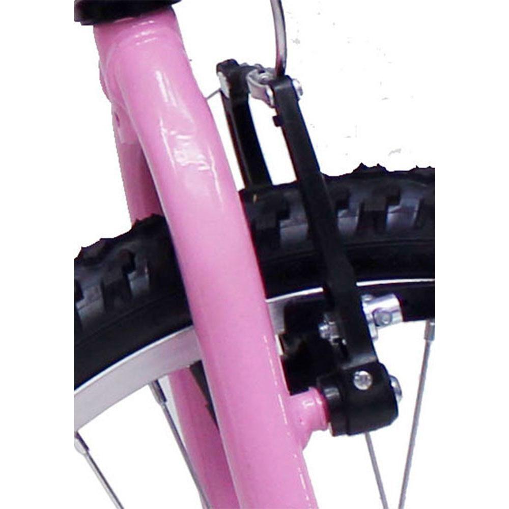 Bicicleta Aro 20 Bike Infantil Meninas Feminina Com Cesta Saidx Rosa - 4