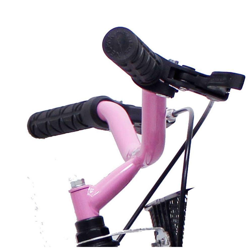 Bicicleta Aro 20 Bike Infantil Meninas Feminina Com Cesta Saidx Rosa - 5