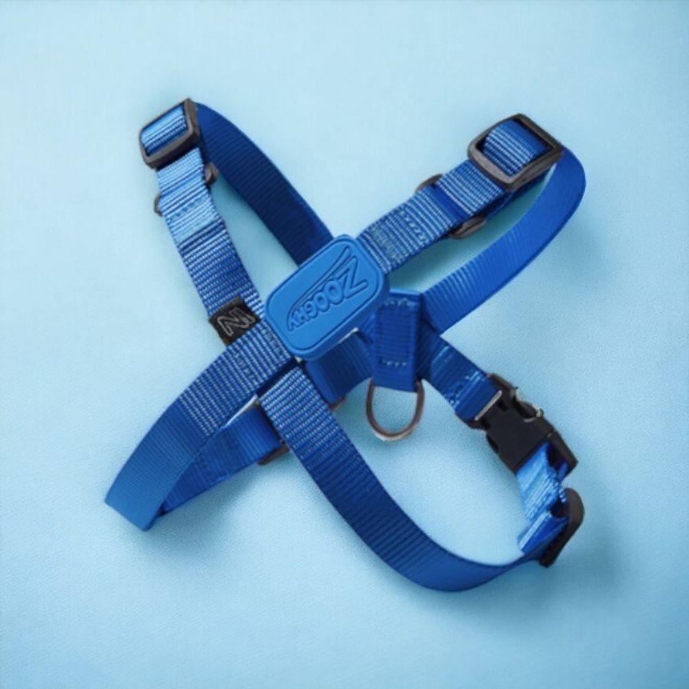 Peitoral Ajustável E Guia Para Cães - Azul Marinho - Grande - Conforto E Segurança - 6