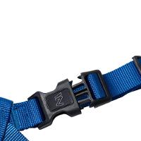 Peitoral Ajustável E Guia Para Cães - Azul Marinho - Grande - Conforto E Segurança