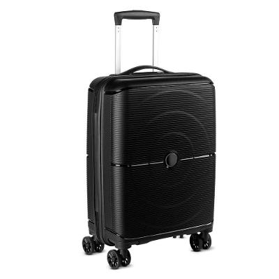 Mala De Bordo Preta 39l Com Rodas 360°, Cadeado E Porta Usb Integrado