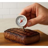 Termômetro De Cozinha Em Inox – Precisão Para Carnes, Forno E Churrasco - 5