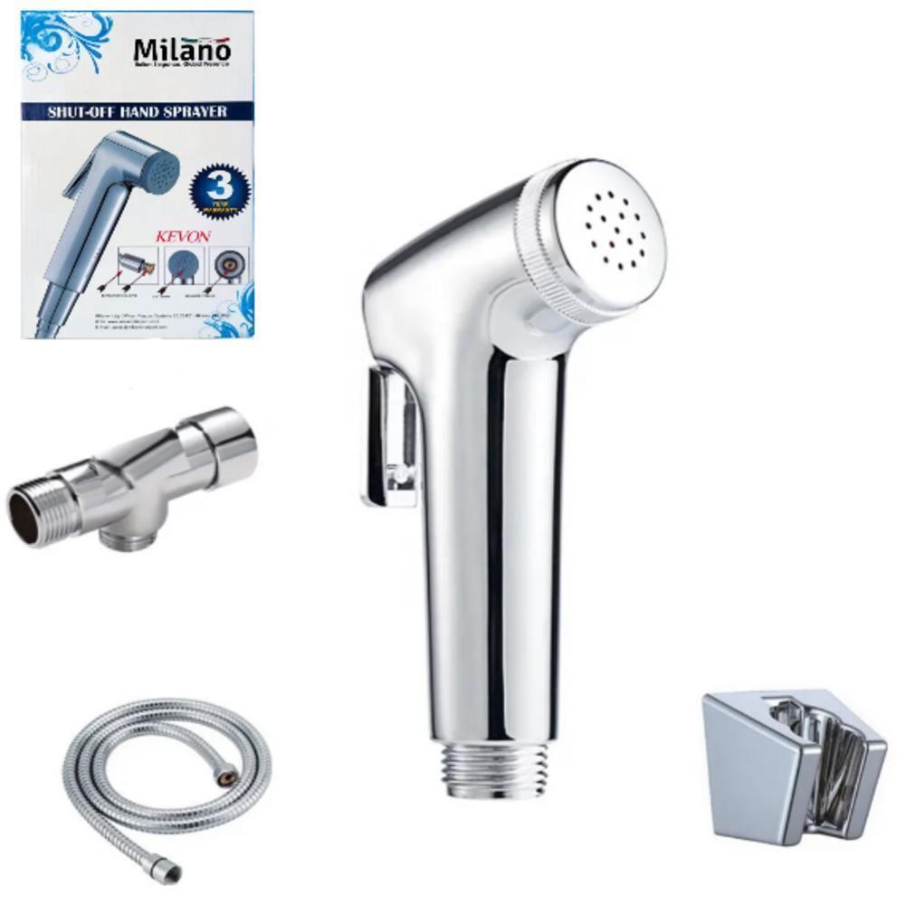 Ducha Higiênica Com Registro Em Alumínio – Kit Completo Luxo Para Banheiro - 1