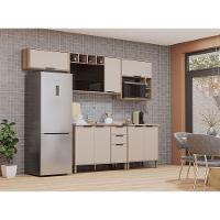 Cozinha Modulada Compacta 5 Peças Sem Tampo Aspen Luciane Mó Vanilla/beige - 1
