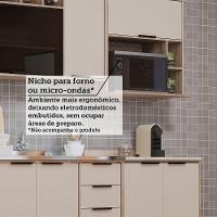 Cozinha Modulada Compacta 5 Peças Sem Tampo Aspen Luciane Mó Vanilla/beige