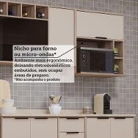 Cozinha Modulada Compacta 5 Peças Com Tampo Aspen Luciane Mó Vanilla/beige - 2