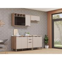 Cozinha Modulada Compacta 4 Peças Sem Tampo Aspen Luciane Mó Vanilla/beige - 1