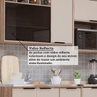 Cozinha Modulada Compacta 4 Peças Sem Tampo Aspen Luciane Mó Vanilla/beige - 3