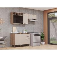 Cozinha Modulada Compacta 3 Peças Sem Tampo Aspen Luciane Mó Vanilla/beige - 1