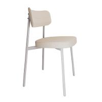 Cadeira Alloa Fixa Com 4 Pés 50 X 44,7 X 83,8 Cm Com 1 Un. Corriente Palha - 1