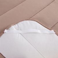 Pillow Top Queen Casa Scarpa Cotton Malha Algodão Super Macio - Bege - 2