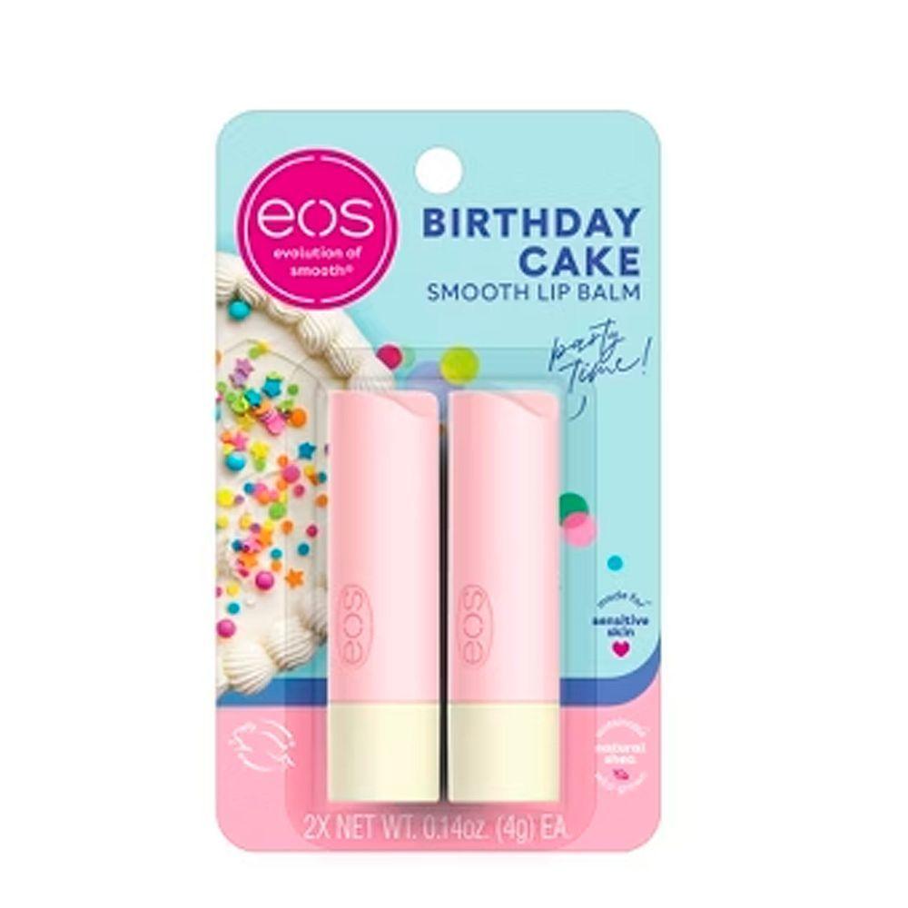 Kit Eos Birthday Cake Lip Balm - Bálsamo Labial 8g - 1