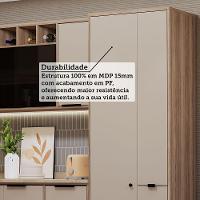 Cozinha Modulada Completa 6 Peças Com Espaço Para Forno E Mi Vanilla/beige - 2