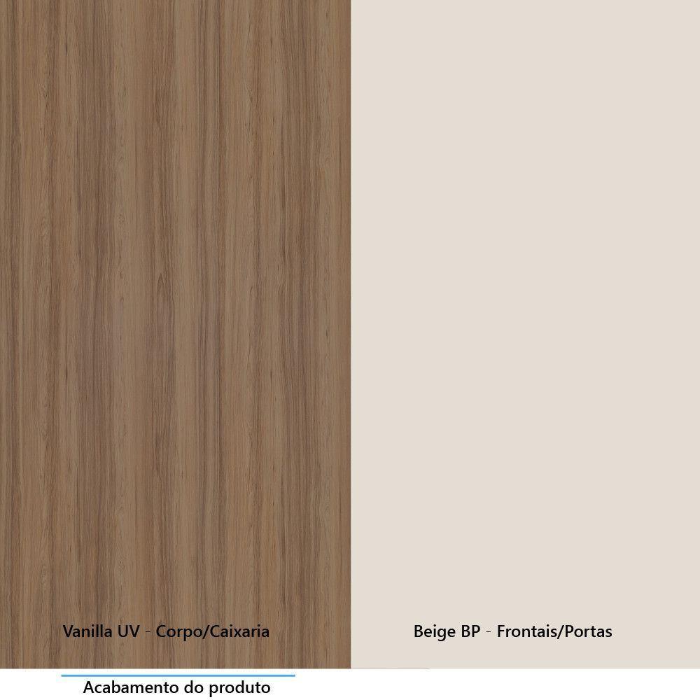 Cozinha Modulada Completa 6 Peças Com Espaço Para Forno E Mi Vanilla/beige - 10