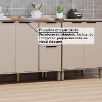 Cozinha Modulada Compacta 5 Peças Sem Tampo Aspen Luciane Mó Vanilla/beige - 3