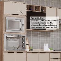 Cozinha Modulada Compacta 4 Peças Com Espaço Para Forno E Mi Vanilla/beige - 3