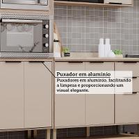 Cozinha Modulada Compacta 4 Peças Com Espaço Para Forno E Mi Vanilla/beige - 5
