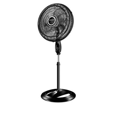 Ventilador De Coluna Mondial 40cm Super Turbo Tech VTX-40C-8P-CR Preto/Prata 110V