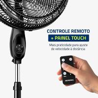 Ventilador De Coluna Mondial 40cm Super Turbo Tech VTX-40C-8P-CR Preto/Prata 110V - 3