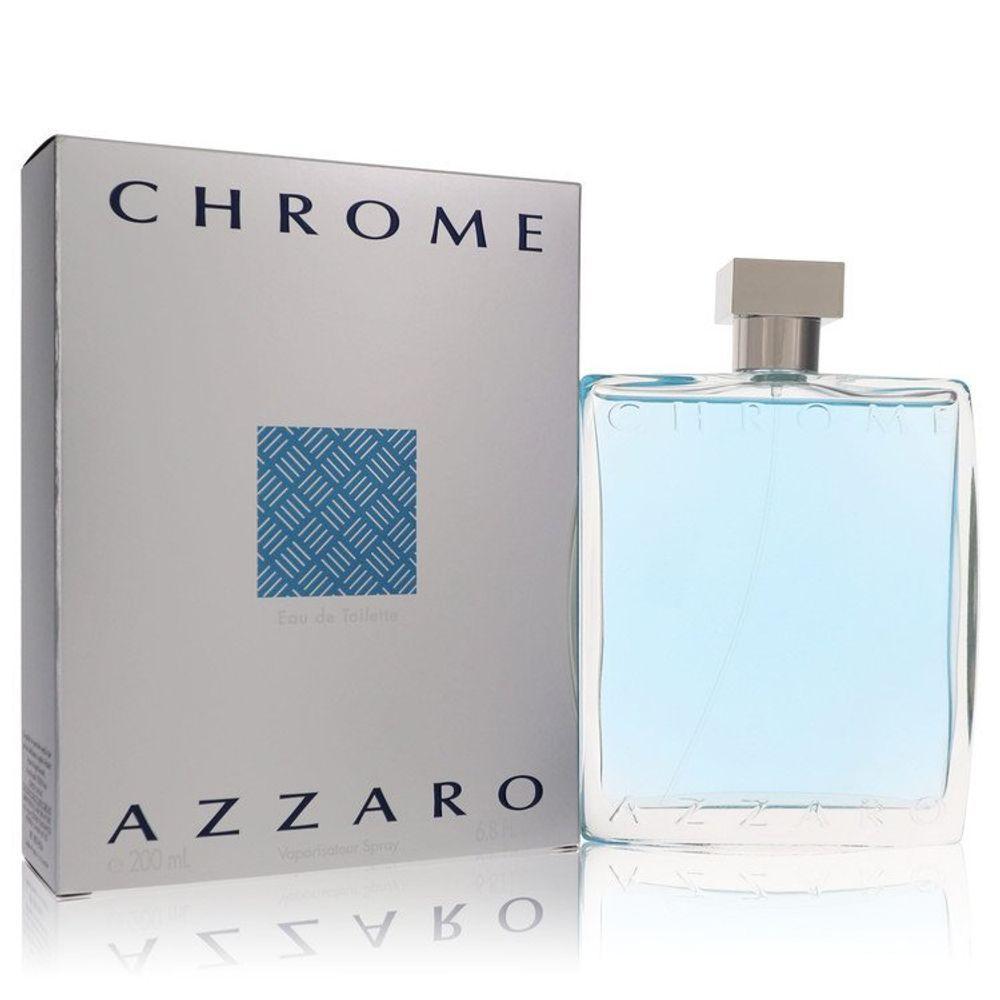 Perfume Masculino Azzaro Chrome Eau De Toilette 200 Ml - 1