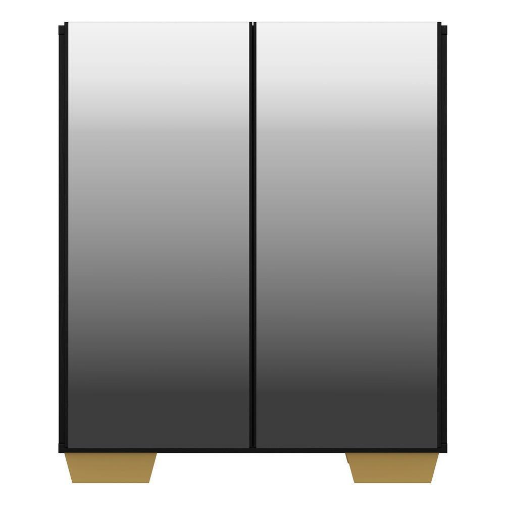 Aparador Cantinho do Café e 2 Portas Multimóveis Preto - 2