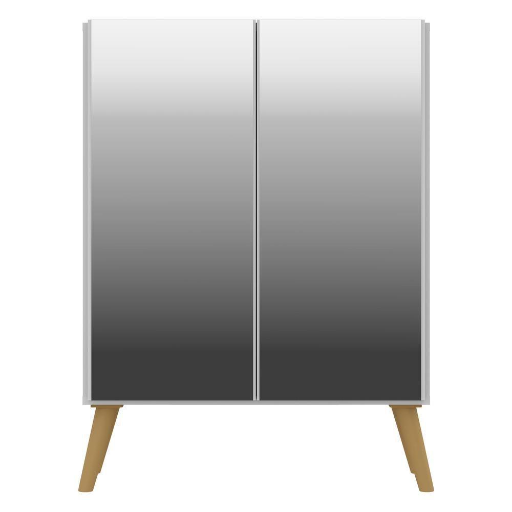 Aparador Cantinho do Café e 2 Portas Multimóveis Branco - 3