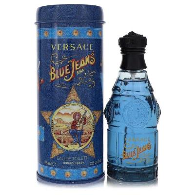 Perfume-col. Masc. Blue Jeans Versace (nova Embalagem) 75 Ml Eau De Toilette