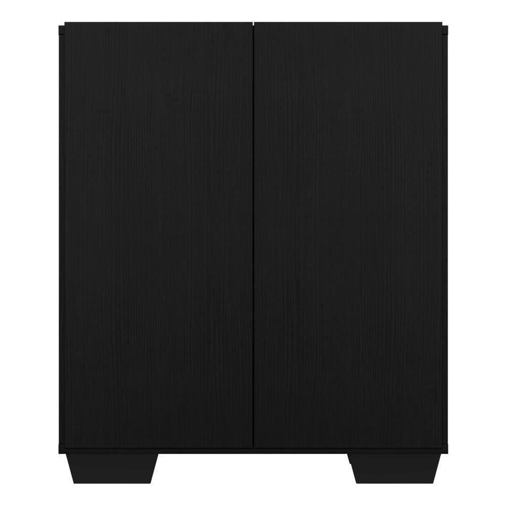 Aparador Cantinho do Café e 2 Portas Multimóveis Preto - 2