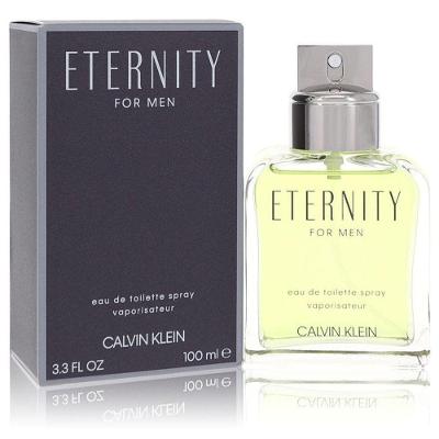 Perfume-col. Masc. Eternity Calvin Klein 100 Ml Eau De Toilette