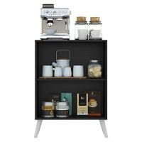 Aparador Cantinho do Café e 2 Portas Multimóveis Preto - 5