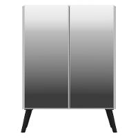 Aparador Cantinho do Café e 2 Portas Multimóveis Branco - 2