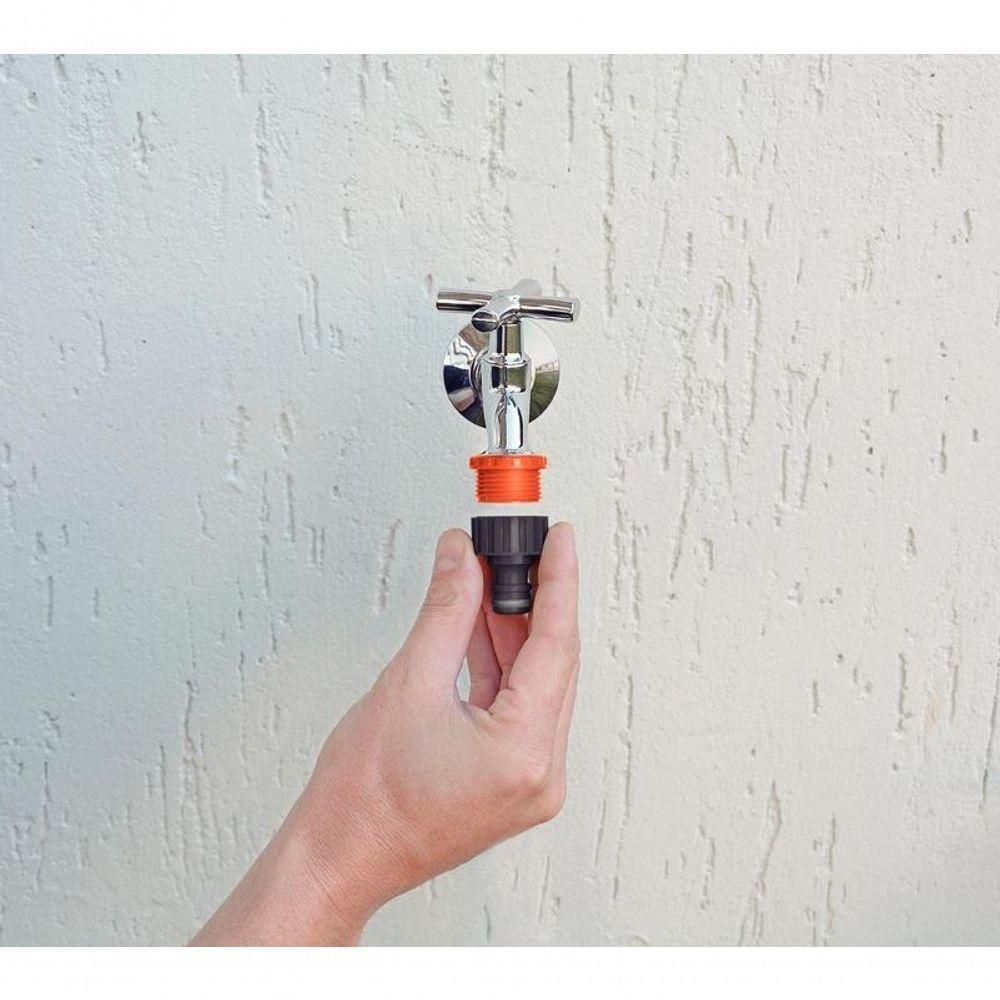 Adaptador Fêmea Tramontina Com Rosca 3/4 E Redução 1/2 Para Jardim - 2