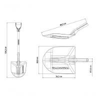 Pá De Bico Leve Tramontina Em Aço Com Cabo De Madeira 71cm 460/40 - 3