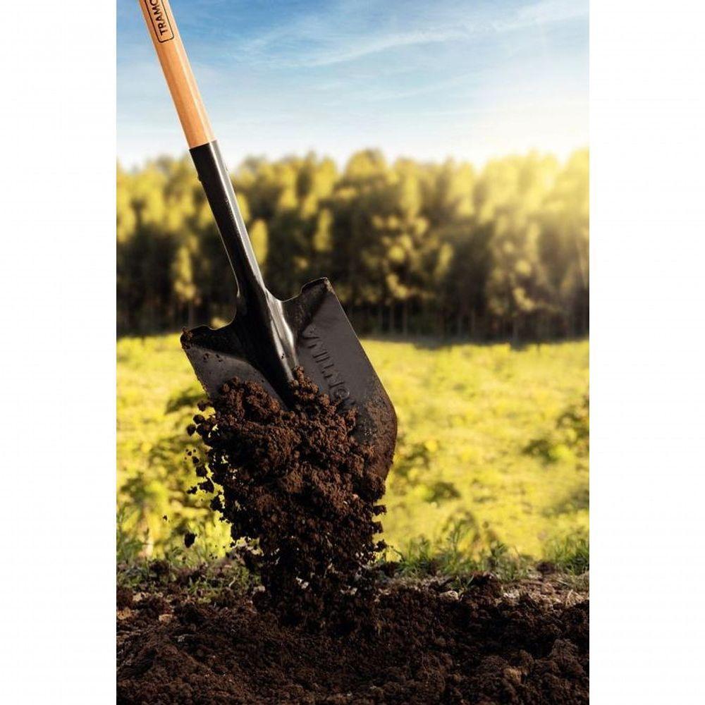 Pá De Bico Tramontina Em Aço Com Cabo De Madeira 120cm 470/20 - 2