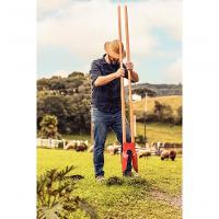 Cavadeira Tramontina Articulada Com Cabos De Madeira 180cm E Batente Plástico - 2