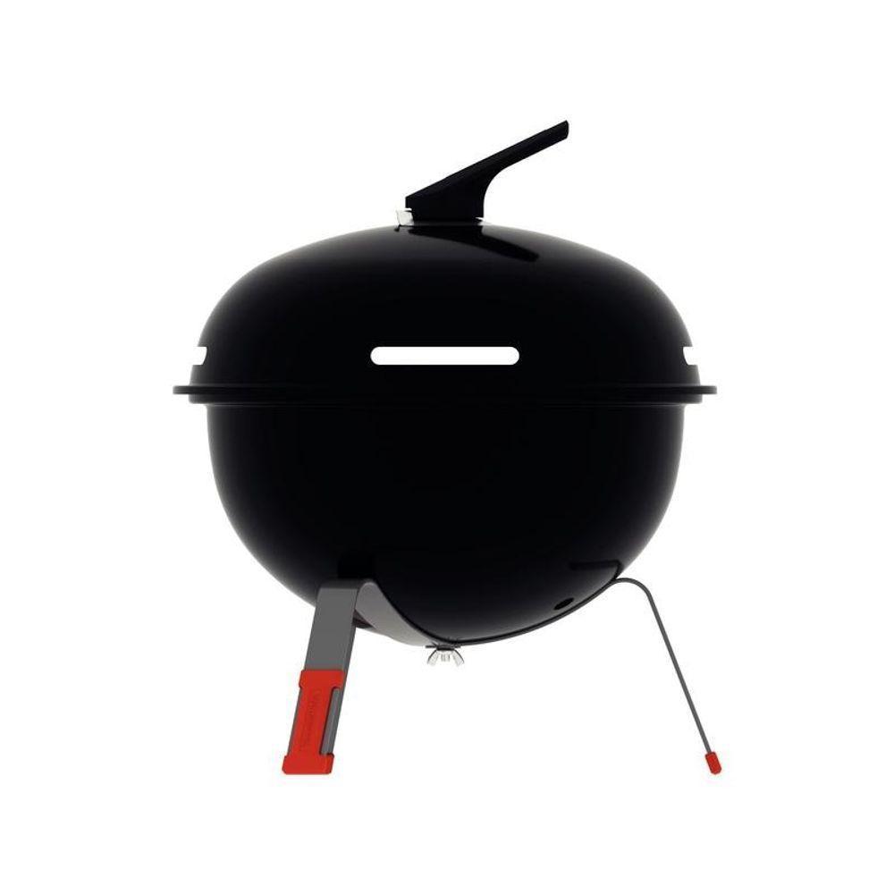 Churrasqueira A Carvão Tramontina Tcp-320l Aço Esmaltado Com Tampa E Utensílios - 3