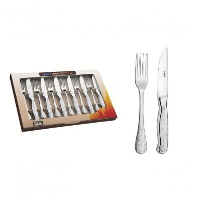 Jogo Para Churrasco Tramontina Classic Em Inox Facas Jumbo 12 Peças