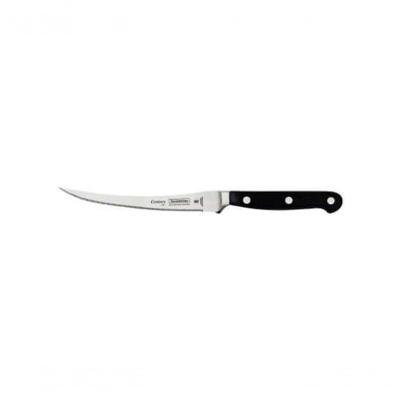 Faca Para Tomate Tramontina Century Com Lâmina Em Inox E Cabo Preto 5"