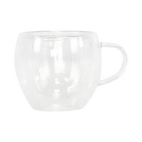 Xícara De Vidro Borossilicato 90ml Com Parede Dupla ? Elegância E Resistência - 1