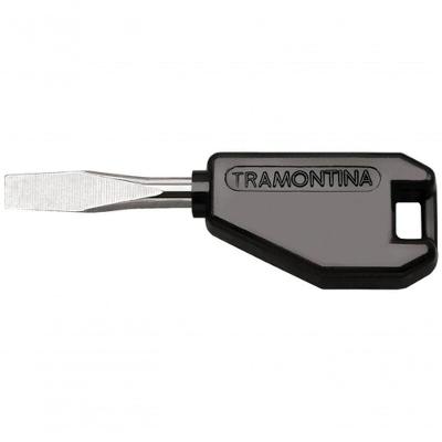 Mini Chave De Fenda Ponta Chata 3/16x1’’ Tramontina Basic Com Haste Em Aço Especial