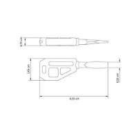 Mini Chave De Fenda Ponta Chata 3/16x1’’ Tramontina Basic Com Haste Em Aço Especial - 2