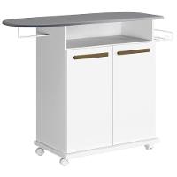 Tábua De Passar Floripa 2 Portas Branco Arte Móveis - 1